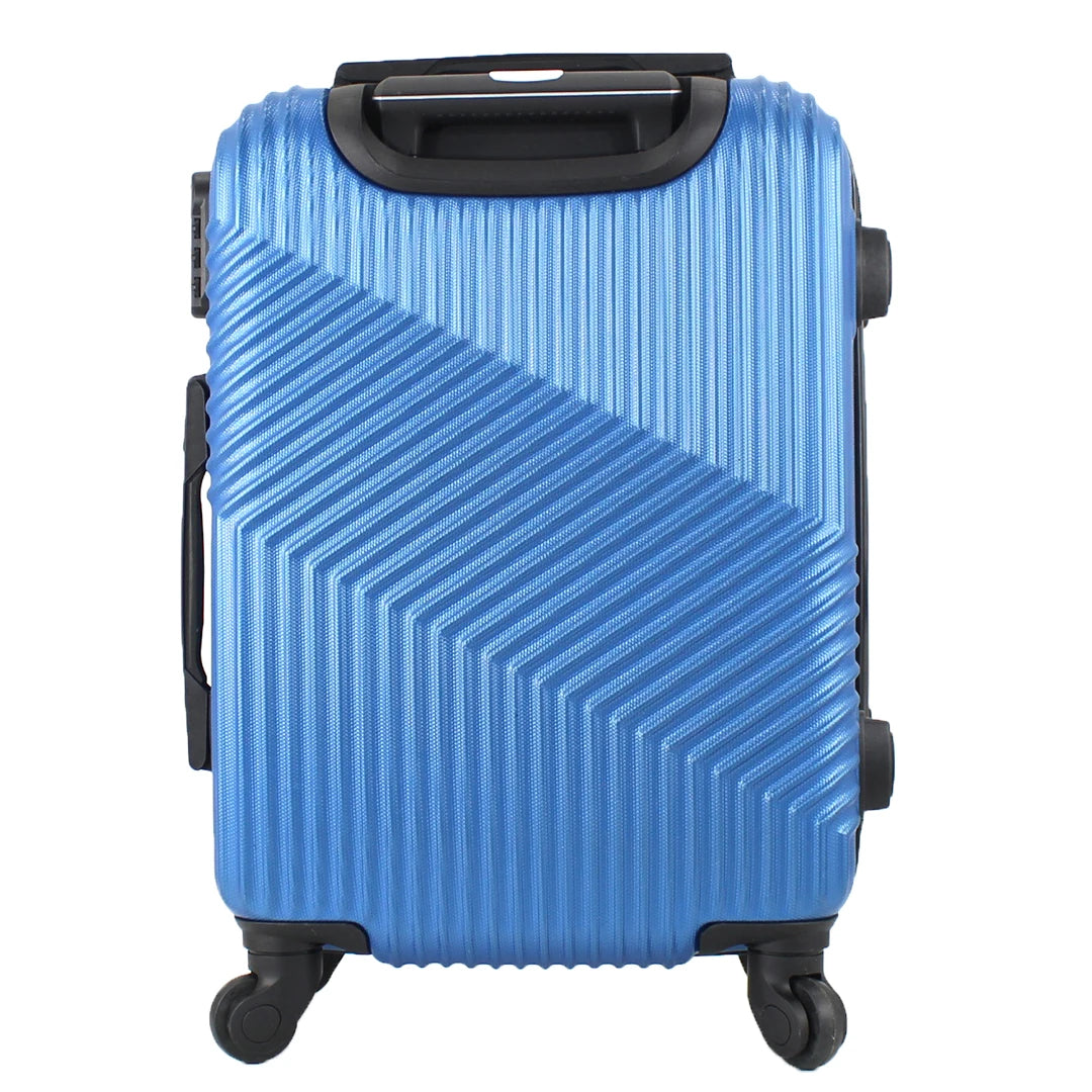 Airplane Suitcase Hand Luggage Travel Cabin Trolley Hard ABS 4 Wheels Rigid Cabin Suitcase with Telescopic Handle 55x35x20CM