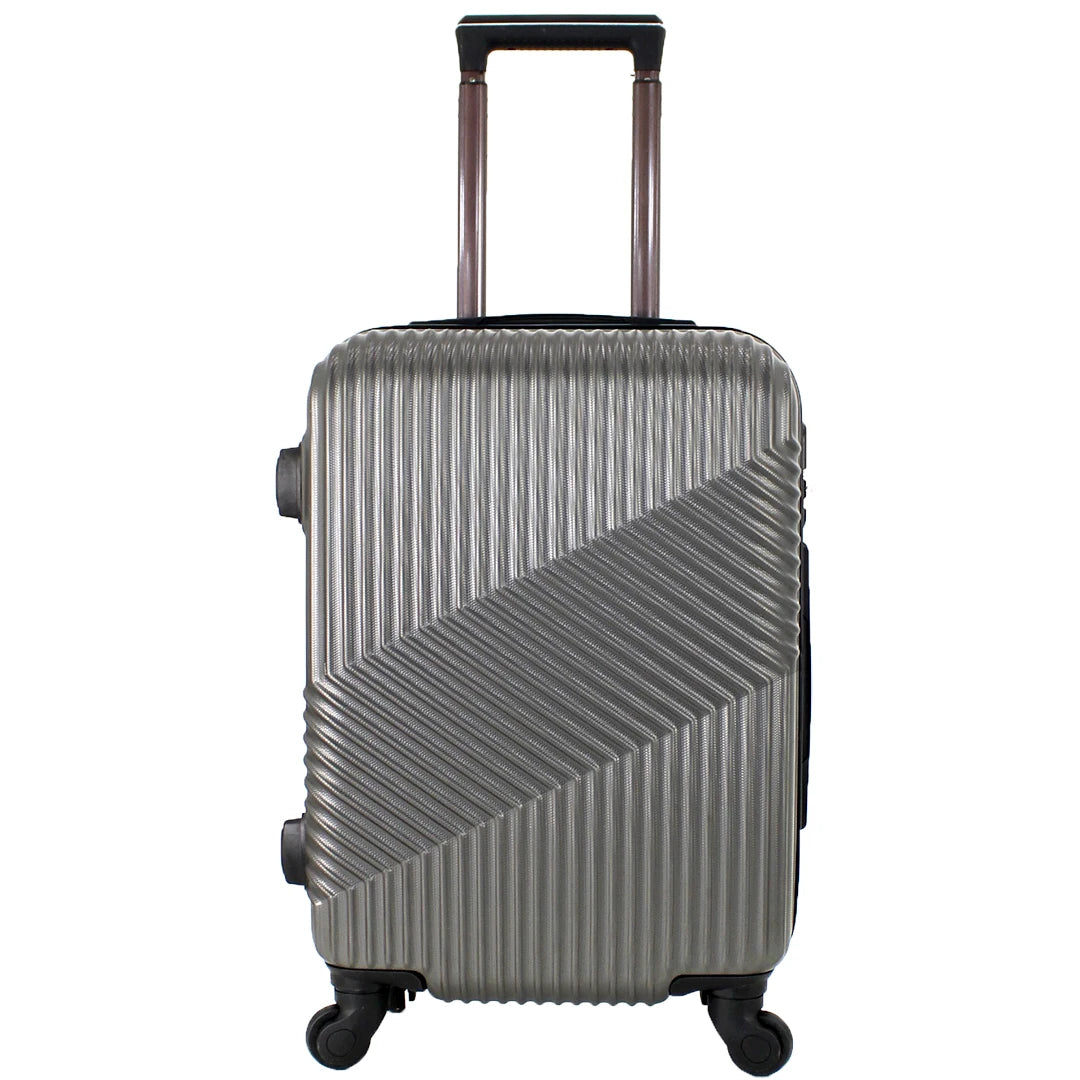 Airplane Suitcase Hand Luggage Travel Cabin Trolley Hard ABS 4 Wheels Rigid Cabin Suitcase with Telescopic Handle 55x35x20CM