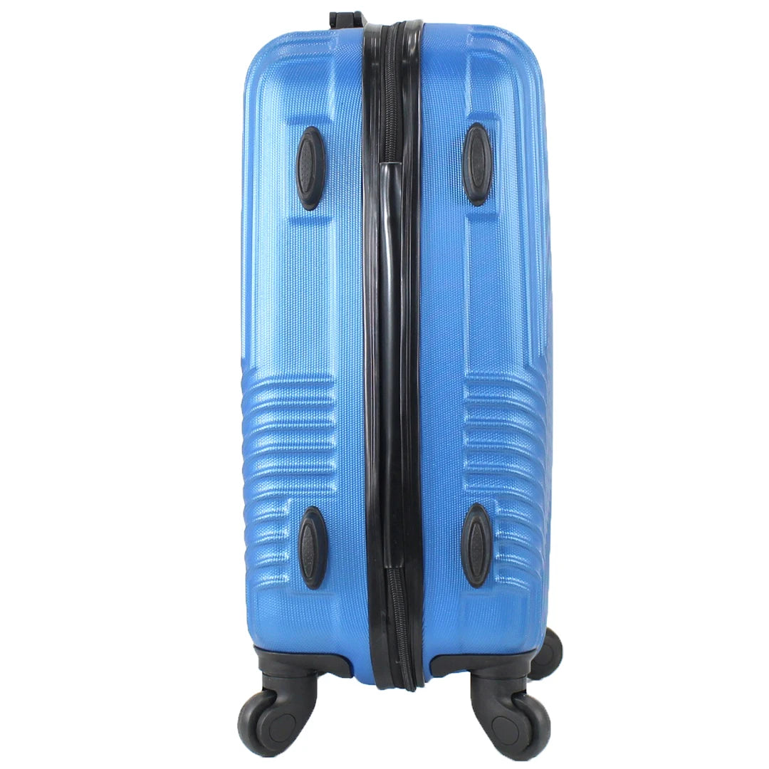 Airplane Suitcase Hand Luggage Travel Cabin Trolley Hard ABS 4 Wheels Rigid Cabin Suitcase with Telescopic Handle 55x35x20CM