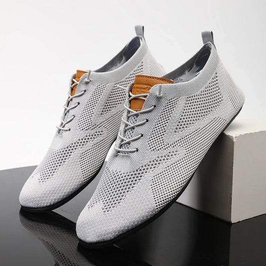 YRZL Men Lightweight Loafers Breathable Non Slip Casual Walking Shoes Classic Fashion Comfortable Loafers for Men Plus Size 47