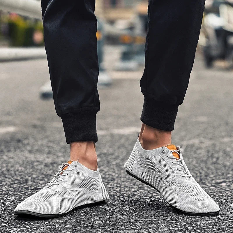YRZL Men Lightweight Loafers Breathable Non Slip Casual Walking Shoes Classic Fashion Comfortable Loafers for Men Plus Size 47