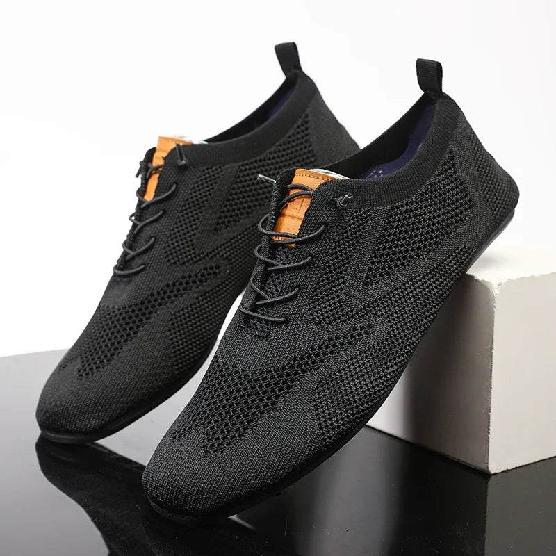 YRZL Men Lightweight Loafers Breathable Non Slip Casual Walking Shoes Classic Fashion Comfortable Loafers for Men Plus Size 47