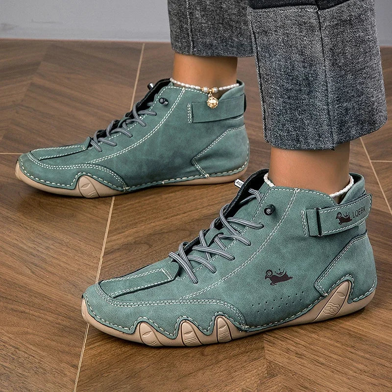 Sneakers for Men Spring New Designer Fashion Loafers Soft Sole Outdoor Sneakers Short Boots Luxury Men's Shoes Tenis Masculino