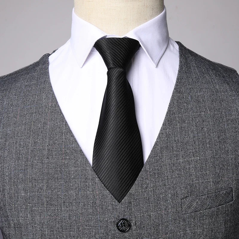 Traje De Hombre Elegante (Blazer+Vest+Pants) Men's Fashion Business Casual Slim Fit Wedding Business Suit Elegant Man Suit 6XL